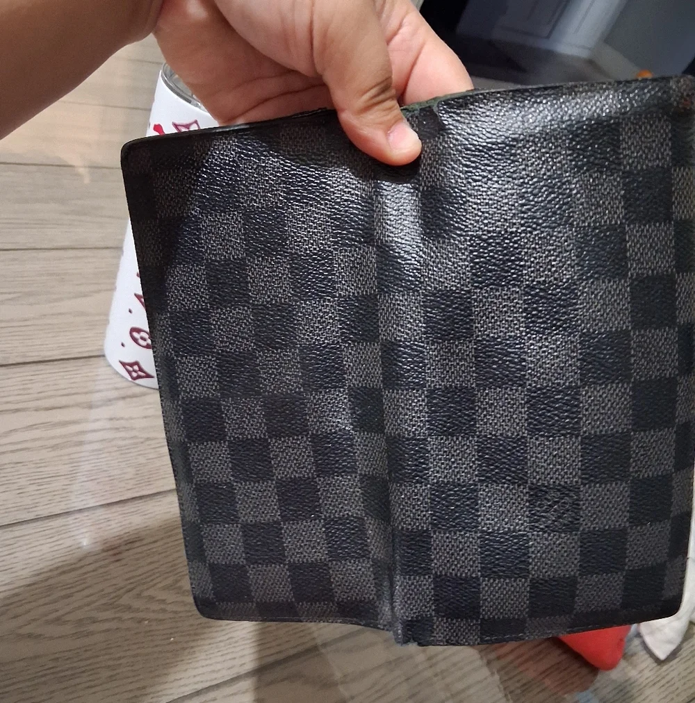 Louis Vuitton Damier Graphite Long Wallet in Black/Gray
